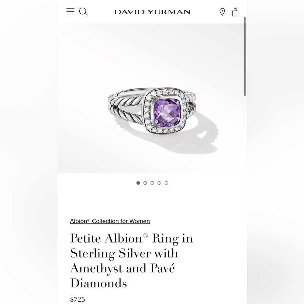 David Yurman Petite Albion ring